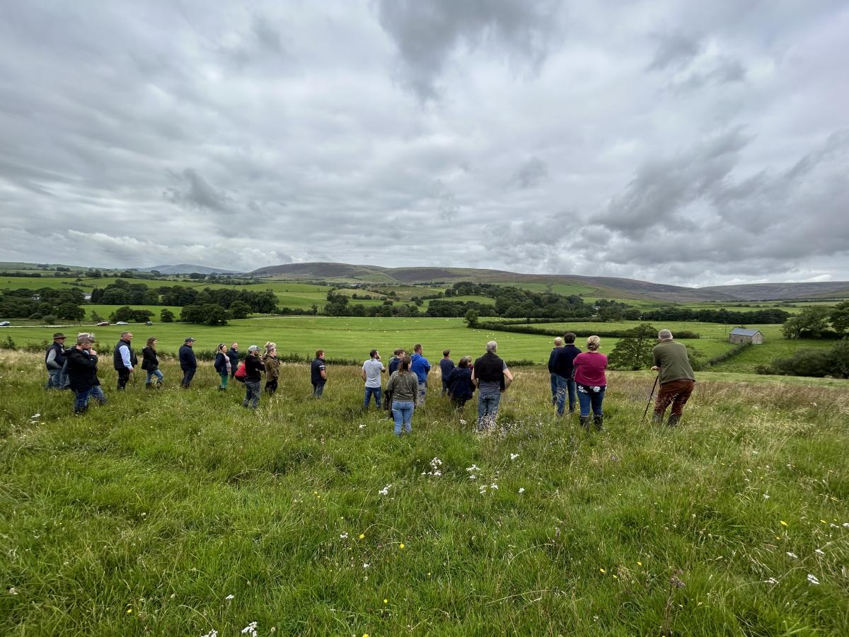 Farm meeting at Croasdale Farm Slaidburn