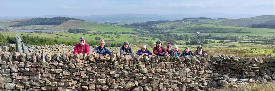Dry Stone Wall Training - Pendle Hill